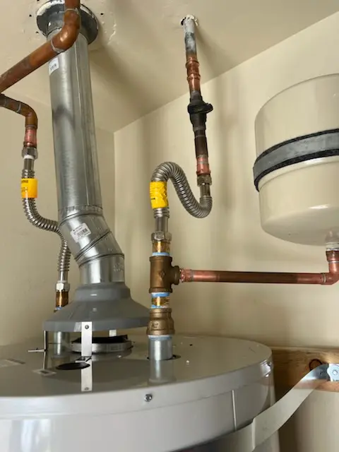 Water heater installation and plumbing repair in Cobblestone Village